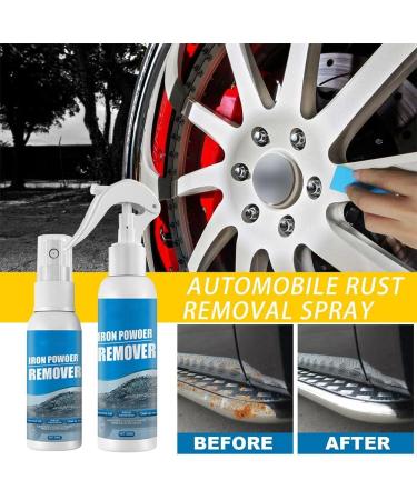Car Rust Removal Spray Multi-Purpose Rust Remover Iron Powder Remover Rust Out Instant Remover Spray - 30/100ML (2Pcs 100ml) 2pcs 100ml - Buy Online on GoSupps.com