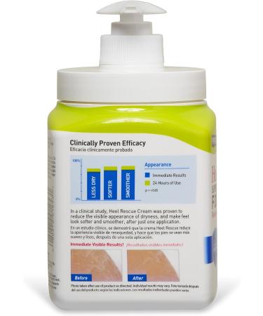 Profoot Care Heel Rescue Moisturizing Foot Cream 16 Oz - Pack of 2 - Buy Online on GoSupps.com