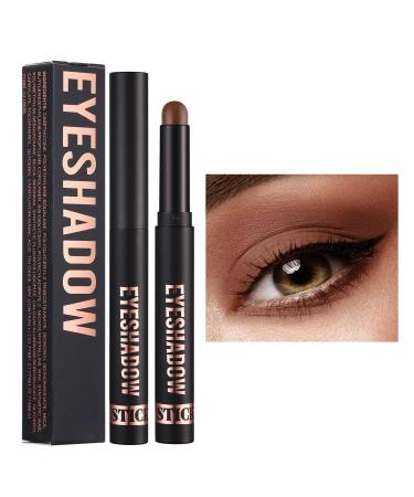 MCAORI Eyeshadow Stick Soft Matte Shimmering Eye Shadow Pencil Crayon Highlighting Pigmented Eyeshadow Pencil Waterproof