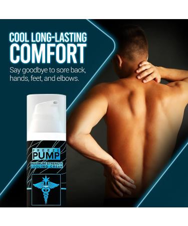 HMP BRANDS 2000MG Hemp Cooling Muscle Cream with Menthol for Maximum Strength Support - Natural Formula for Muscle & Joint Discomfort Relief - Made in USA - 2.1oz - Buy Online on GoSupps.com
