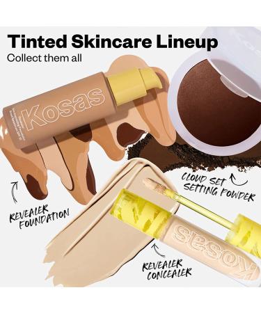 Kosas Cloud Set Setting Powder - Sheer Medium | Smooths & Controls Shine - Buy Online on GoSupps.com