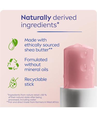 NIVEA Pearly Shine Lip Balm | Pearly Pink Shimmer Tinted Lip Care 24H Hydration | 2x4.8g Tubes - Buy Online on GoSupps.com