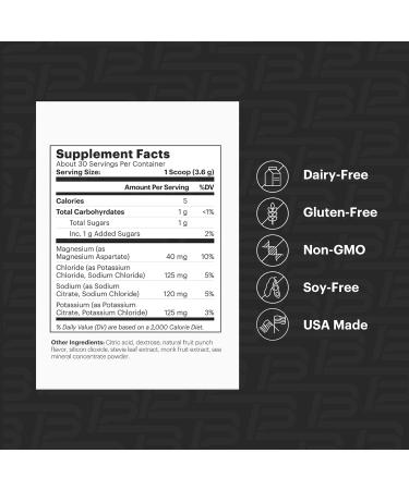 TB12 Electrolyte Supplement Powder by Tom Brady - Natural Hydration Low Sugar Vegan (Fruit Punch) - Shop Now for Fast Relief - Buy Online on GoSupps.com