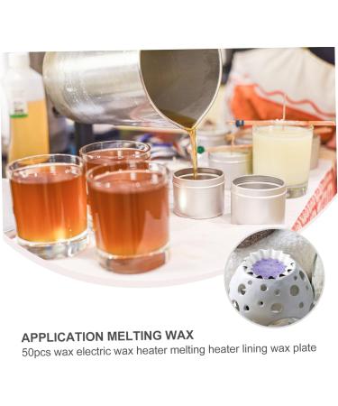 Garneck 150-Piece Waxed Waxliner Set for Wax Melting Burner - Black-Coated Paper Perfect for Heating & Lighting - 8.5x8.5x3cm - Buy Online on GoSupps.com