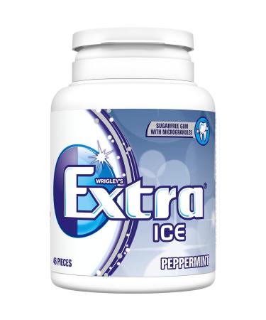 Extra Ice Peppermint Gum Bottle 46 each
