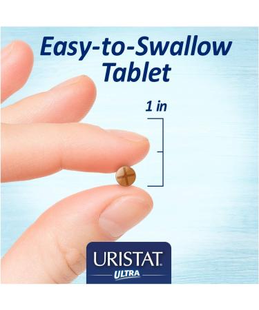 Uristat Ultra UTI Pain Relief Tablets - Fast UTI Relief for Urinary Pain & Burning - 30 Cranberry Flavored Tablets - Maximum Strength - Pack of 1 - Buy Online on GoSupps.com