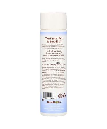 NutriBiotic Everyday Volume Shampoo - Paradise Rain 10 fl oz | Boost Texture & Shine - Buy Online on GoSupps.com