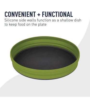 Sea to Summit X-Plate: Collapsible Silicone Camping Dinnerware - Rust - Buy Online on GoSupps.com