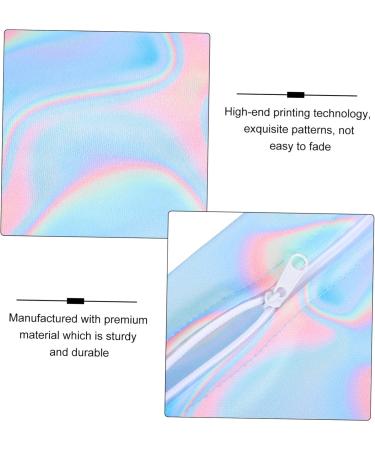 Zerodeko 6-Piece Washable Tampon Bag - Stylish Storage Organizer for Teens & Women - Zippered Polyester Personal Medication Bags - Buy Online on GoSupps.com