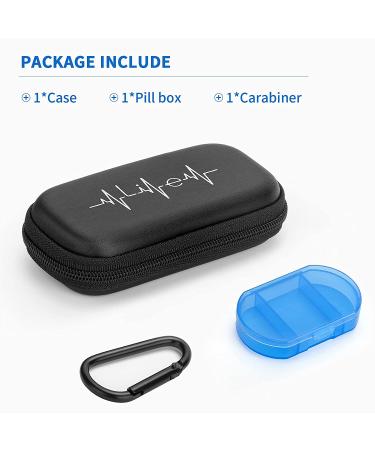 AliveCor Kardia Mobile Heart Monitor EKG 6-Lead Travel Case - Black - Buy Online on GoSupps.com