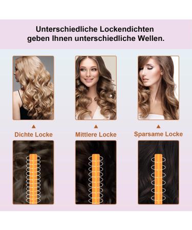 Kaition Heatless Curls Band - Dreamy Overnight Curls with Non-Slip Silk Hair Curlers | DIY Hairstyle Set for Long Hair (Spectra Yellow) - Buy Online on GoSupps.com