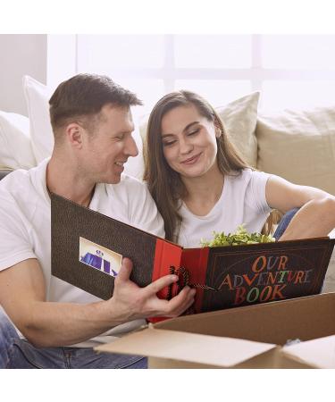 Vienrose Adventure Book Scrapbook Photo Album - DIY Wedding, Best Friend, Camping - 40 Pages - Buy Online on GoSupps.com