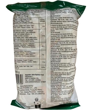 BAMBOO TREE - Vermicelli de riz frais - 1 X 200 GR - Buy Online on GoSupps.com