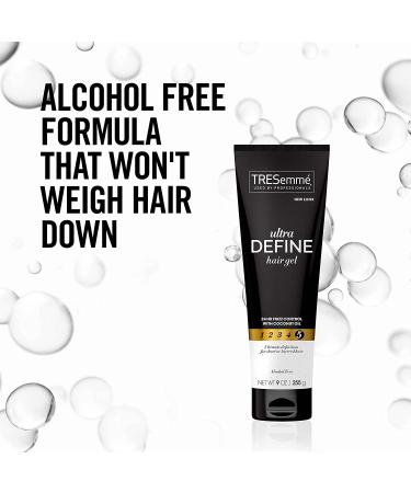 Tresemme Tres Gel Ultra Firm Control Hair Gel 9 oz - Strong Hold & Styling - Buy Online on GoSupps.com