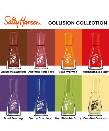 Sally Hansen Insta-Dri Nail Polish - Augmented Red-ality | Color Collision Collection | Fast Drying | International Shipping - Buy Online on GoSupps.com