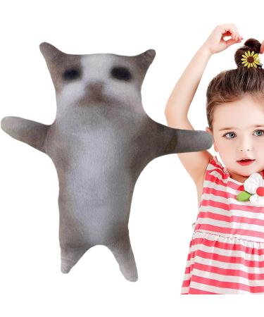 Happy Cat Plush Toy - Interactive Sound Cat Plush Stuffed Animal - Soft & Adorable Happy Cat Meme Plush for All Ages - Buy Online on GoSupps.com