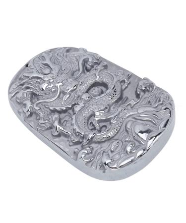 Verdant Touch Terahertz Drachen-Halketten fan with natural Terahertz dragon pattern carved stone trailer for jewelry production 60_x_180_cm TeraHertz
