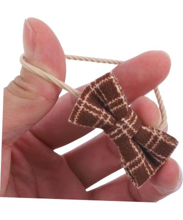 Didiseaon 5 Pairs Small Rubber Band Cute Hair Ties Hair Ties for Girl Hair Ties for Little Girl Ponytail Holder Cute Hair Accessories Fabric No Hair Damage Decorate Girl Child - Buy Online on GoSupps.com