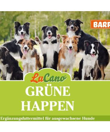 LuCano 10 kg green caps | BARFEN for dogs | for problem: dogs that eat grass - Buy Online on GoSupps.com