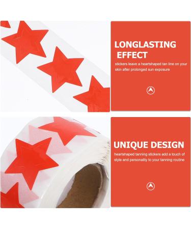 PLAFOPE 500 Autocollants Autobronzants D toile Rouges Perfor s Autocollants de Bronzage Corps Adh sifs Auto-collants pour Bronzage en Plein Air Multi-usages pour Plage et Sport - Buy Online on GoSupps.com