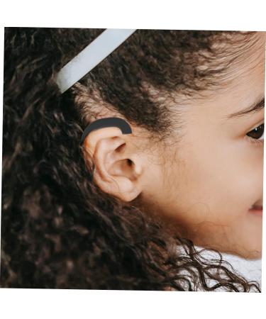 Baby Ear Correctors 6 Pcs Silicone Auricle Correction Prominent Ear Corrector for Boys and Girls Aid Black 4.4x3.6x0.4cm - Buy Online on GoSupps.com