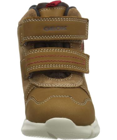 Geox Baby Flexyper Boy B ABX B Hi-Top Sneakers - 7.5 UK Child - Whisky Brown - Buy Online on GoSupps.com