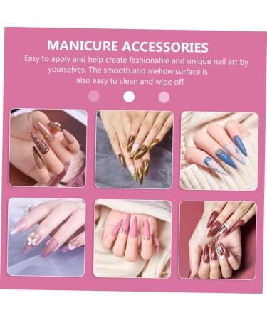 Didiseaon 1 Set Nail Practice Holder Nail Art Stand Nail Tip Holder Crystal Show Rack Nail Art Holder Nail Display Stand Manicure Tools Nail Stands for False Nails Crystal Glue Shine 4.8x4.5cm As Shown - Buy Online on GoSupps.com
