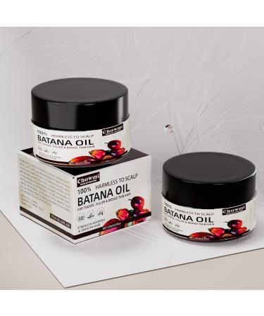 Pure Raw Batana Oil for Hair Growth - Unrefined Dr. Sebi Formula from Honduras | Boost Hair Thickness for Men & Women - Buy Online on GoSupps.com
