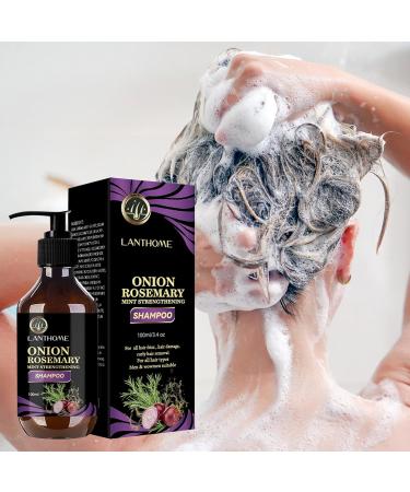  Goowafur Rosemary and onion shampoo - Scented anti-frizz shampoo - 300 ml - Does not damage hair growth - Protective thickening - Smooth hair - Regulates humidity - Moisturizing Goowafur - Buy Online on GoSupps.com