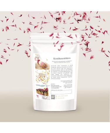 Rosie Rose Edible Flowers - Sunset Mix 50g Dried Rose Petals for Wedding Cakes & Baking - Natural Edible Decoration - Buy Online on GoSupps.com