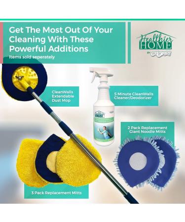 Chomp Painted Wall Cleaner Spray: Healthier Home 5-Minute CleanWalls 4-in-1 Multipurpose Cleaner - Painted Wall Ceiling and Baseboard Cleaning Spray - Dirt Dust Odor and Stain Remover - 32 Ounces - Buy Online on GoSupps.com