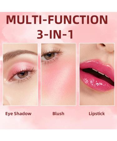 Buy Korean Water Lip Tint Stain Set - 3 Colors Multi-Use Moisturizing Lip & Cheek Tint Waterproof Shimmery Gloss | International Shipping - Buy Online on GoSupps.com
