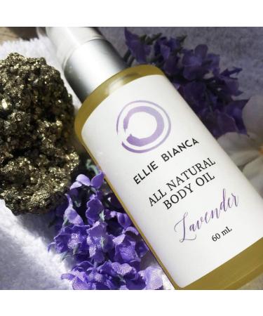 Buy Ellie Bianca Lavender Body Oil 60ml | Nourishing and Relaxing | International Shipping Available - Buy Online on GoSupps.com