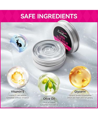 Premium Lash Lift Glue Balm Kit - Eyelash Lift Adhesive & Rods for Brow Lamination | Strong Viscosity & Water Soluble | 0.35Oz/10G Clear - Buy Online on GoSupps.com