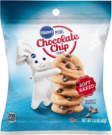Pillsbury Soft Baked Mini Chocolate Chip Cookies 28 ct. - Buy Online on GoSupps.com