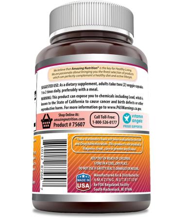 Amazing Formulas Echinacea & Goldenseal Supplement | 1400 Mg Per Serving | Veggie Capsules | Non-GMO | Gluten Free | Made in USA (1 Pack | 180 Count) Unflavored - 180 Count - Buy Online on GoSupps.com