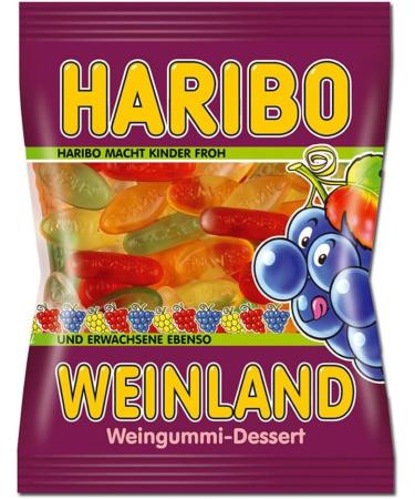  HARIBO Haribo Weinland Wine Rubber Bags 6 x 200 g - Buy Online on GoSupps.com