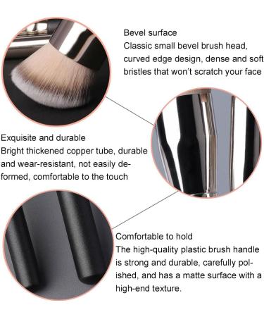 Make Up Brush Set Concealer Brush Foundation Brush Powder Brush for Polishing Blending and Face for Creamy Powdery or Liquid Foundation (3 Sizes) - Buy Online on GoSupps.com
