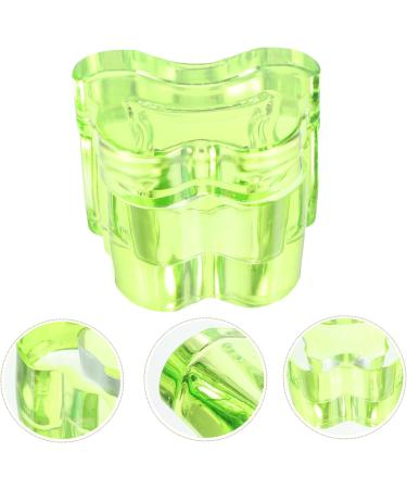 minkissy Glass Nail Cups Manicure Nail Dish Nails Dish Nail Art Dish Glass Nail Dish Nail Art Liquid Holder Dish for Acrylic Nails Professional Nail Dish Nail Supplies Crystal Glass Thicken 7x5.6cm Green - Buy Online on GoSupps.com