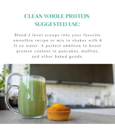 Mt. Capra Clean Whole Protein | Grass-Fed Goat Protein with Whey and Casein Protein | No Bloat, Build and Maintain Muscle, 20 g Protein per Serving, No Sweeteners | 13 Servings - 400 g - Buy Online on GoSupps.com