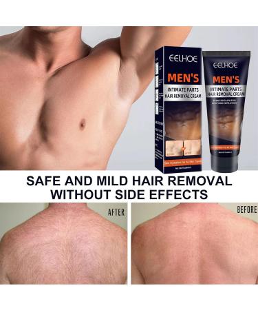 Body Hair Remover Quick Hair Removal Cream Gentle Men Hair Remover Easy to Use Painless Hair Removal Cream for Chest Arms Legs Back Armpits 60ml Tengan - Buy Online on GoSupps.com