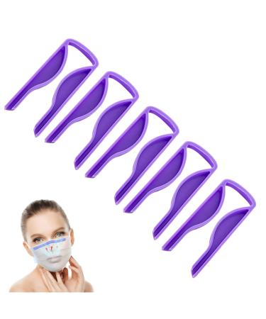 Youning fogless accessories for glasses anti-fog nose bridge stripes for glasses reusable fogless accessories anti-fitting nose bridge you prevent fogging 5 pieces (purple)