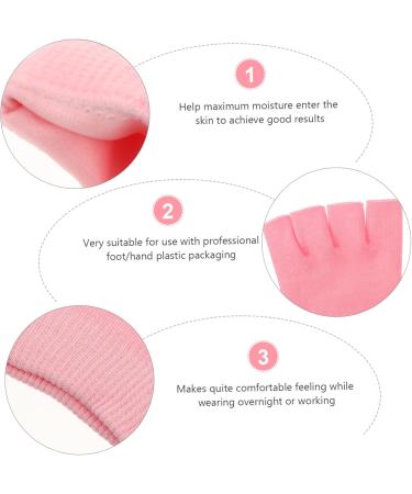 Beatifufu 2 Pairs Gel Gloves Grooming Glove Hand Spa Gloves Moisturizing Gloves Overnight Hand Gloves Women Moisturizing Gloves Hand Moisturising Gloves Comfortable Gloves Knitting - Buy Online on GoSupps.com
