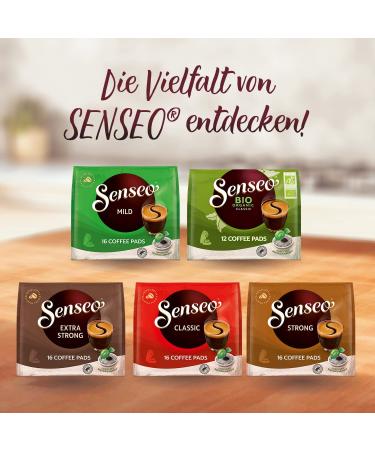Buy Senseo Pads Mild - RA-Certified Coffee Pads (5 Packs of 32) - International Shipping - Buy Online on GoSupps.com