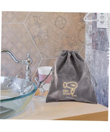 POPETPOP 2pcs Hair Dryer Bag Makeup Tools Hair Dryer Drawstring Bag Hairdryer Storage Bag Iron Travel Set - Buy Online on GoSupps.com