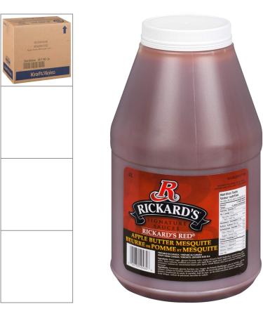 Rickard's Red Apple Butter Mesquite Barbecue Sauce 8L (2 Jugs) Red Apple Butter 4 l (Pack of 1) - Buy Online on GoSupps.com