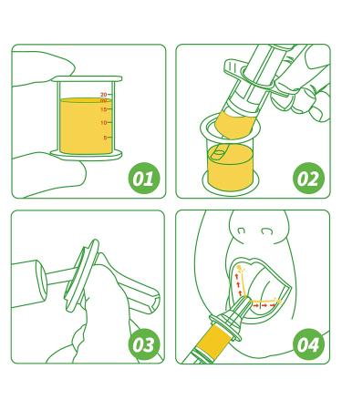 Haakaa Baby Oral Feeding Syringe with Pacifier - Liquid Medicine Dispenser for Newborns & Infants - Buy Online on GoSupps.com