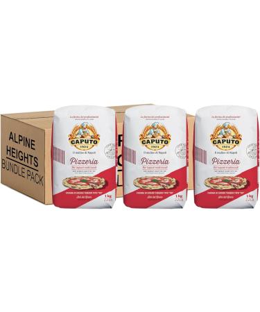 Alpine Heights Bundle Pack - Caputo Pizzeria Flour Premium Italian Type '00' Flour 1kg - Pack of 3 - Buy Online on GoSupps.com