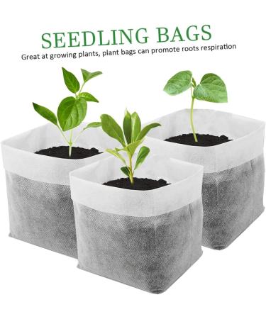 Milisten 100pcs Bag Houseplants Nonwoven Plant Pot Nursery Bag Indoor Tea Bag - Buy Online on GoSupps.com