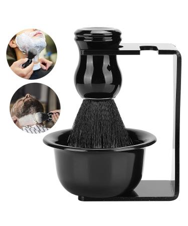 Ultimate Beard Shaving Brush Bowl Holder Set | 3-Piece Men's Beard Cleaning Tool - Stable & Easy to Handle | International Shipping Available - Buy Online on GoSupps.com